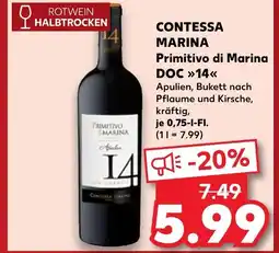 Kaufland Contessa marina primitivo di marina doc 14 Angebot