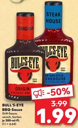 Kaufland Bull's-eye bbq-sauce Angebot