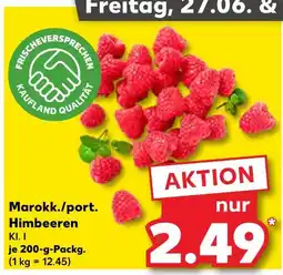 Kaufland Marokk./port. himbeeren Angebot