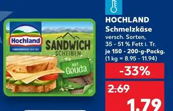 Kaufland Hochland schmelzkäse Angebot