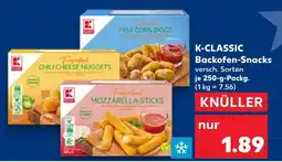 Kaufland K-classic backofen-snacks Angebot