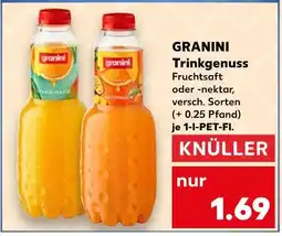 Kaufland Granini trinkgenuss Angebot