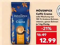 Kaufland Mövenpick caffè crema Angebot
