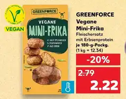 Kaufland Greenforce vegane mini-frika Angebot