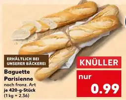 Kaufland Baguette parisienne Angebot