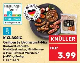Kaufland K-classic grillparty brühwurst-mix Angebot