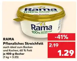 Kaufland Rama pflanzliches streichfett Angebot