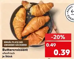 Kaufland Buttercroissant Angebot