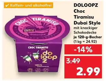 Kaufland Doloopz choc tiramisu dubai style Angebot