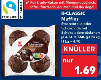 Kaufland K-classic muffins Angebot