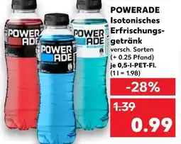 Kaufland Powerade isotonisches erfrischungsgetränk Angebot