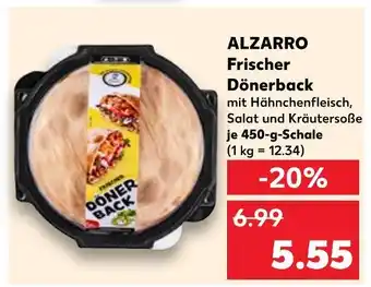 Kaufland Alzarro frischer dönerback Angebot