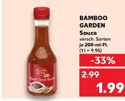 Kaufland Bamboo garden sauce Angebot