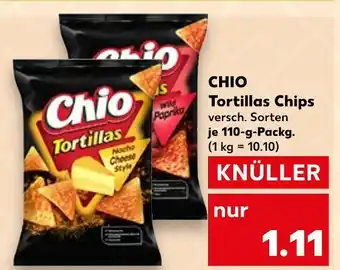 Kaufland Chio tortillas chips Angebot