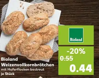 Kaufland Bioland weizenvollkornbrötchen Angebot