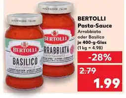 Kaufland Bertolli pasta-sauce arrabbiata Angebot