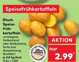 Kaufland Speisefrühkartoffeln Angebot