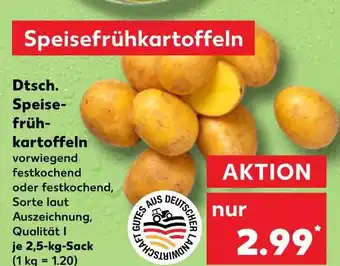Kaufland Speisefrühkartoffeln Angebot