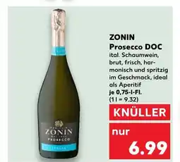 Kaufland Zonin prosecco doc Angebot