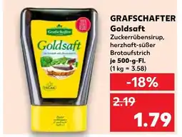 Kaufland Grafschafter goldsaft Angebot