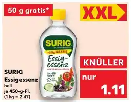 Kaufland Surig essigessenz Angebot