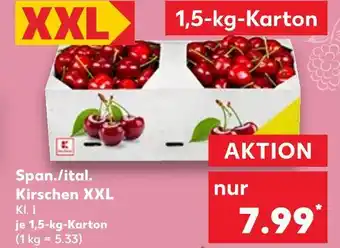 Kaufland Span./ital. kirschen xxl Angebot