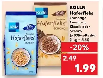 Kaufland Kölln haferfleks klassik Angebot