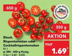 Kaufland Dtsch. rispentomaten Angebot