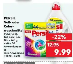 Kaufland Persil voll- oder colorwaschmittel Angebot