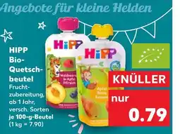 Kaufland Hipp bio-quetschbeutel Angebot