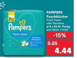 Kaufland Pampers feuchttücher Angebot