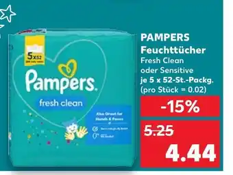Kaufland Pampers feuchttücher Angebot