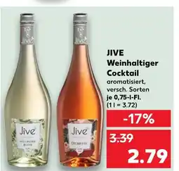 Kaufland Jive weinhaltiger cocktail holunderblüte Angebot