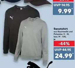 Kaufland Puma sweatshirt Angebot