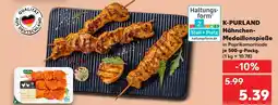 Kaufland K-purland hähnchen-medaillonspieße Angebot