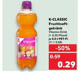 Kaufland K-classic fruchtsaftgetränk Angebot