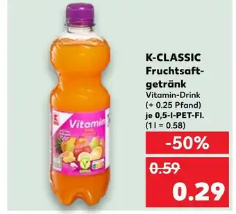 Kaufland K-classic fruchtsaftgetränk Angebot