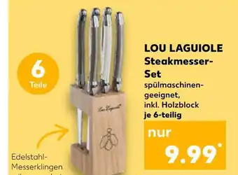 Kaufland Lou laguiole steakmesser-set Angebot
