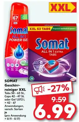 Kaufland Somat geschirrreiniger xxl Angebot