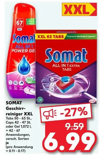 Kaufland Somat geschirrreiniger xxl Angebot
