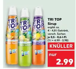 Kaufland Tri top sirup Angebot