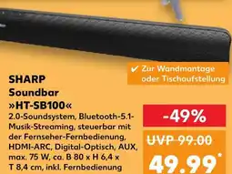 Kaufland Sharp soundbar Angebot