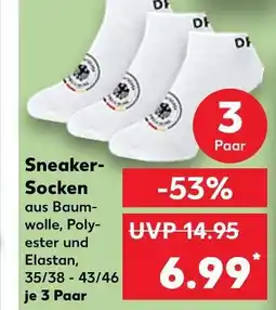 Kaufland Sneaker-socken Angebot