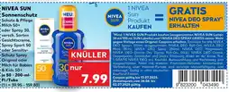 Kaufland Nivea sun sonnenschutz Angebot