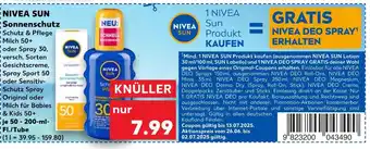 Kaufland Nivea sun sonnenschutz Angebot