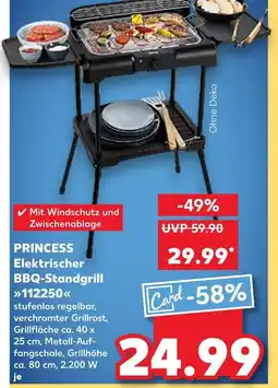 Kaufland Princess elektrischer bbq-standgrill Angebot