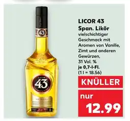 Kaufland Licor 43 span. likör Angebot