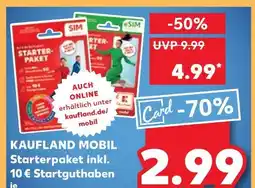 Kaufland Kaufland mobil starterpaket Angebot