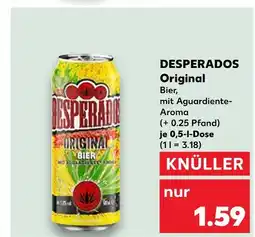Kaufland Desperados original Angebot