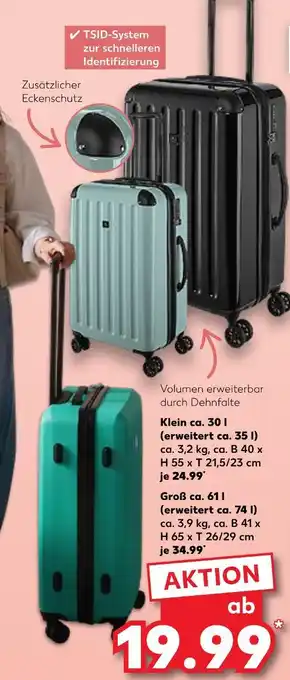 Kaufland Koffer klein Angebot